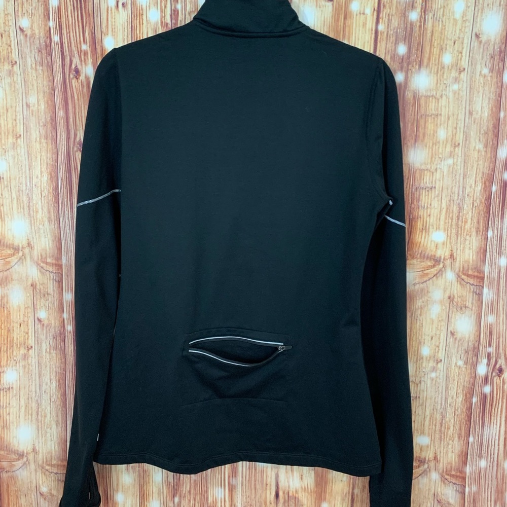 Fabletics Running Jacket Black Size Medium Emery - image 7